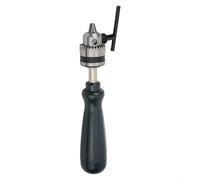 UrbanHui Taladro de mano pequeño portabrocas de 0,6 a 6 mm, herramienta de bricolaje sin llave con brocas para carpintería PCB electrónica (taladro manual)