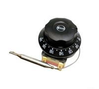 UrbanHui Termostato de control de temperatura para perilla de horno, interruptor de rango de 60 a 93.3 °C para electrodomésticos de cocina, 250 V 16 A con componentes de metal y plástico