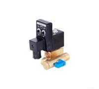 UrbanHui Válvula de drenaje eléctrica automática para tanques de aire comprimido, secadores, filtros y separadores con tiempo preciso de encendido de 0,5 a 10 segundos y tiempo de apagado de 0,5