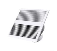 UrbanHui Ventilador de escape silencioso con rendimiento de 110 CFM para un control eficaz de la humedad en baños para cocinas e instalaciones de techo de casas móviles (cuadrado)