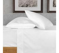 URBANHUT Juego de sábanas de algodón Egipcio, 4 Unidades, 700 Hilos, con Bolsillo Profundo, Lujo, para Hotel y hogar, Tejido de Suave satén