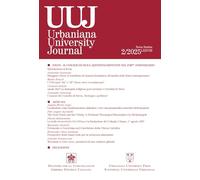 Urbaniana University Journal. Il Concilio di Nicea: Questioni disputate nel 1700mo anniversario (2025) (Vol. 2) (Riviste)