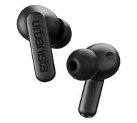 Urbanista Atlanta Auriculares Inalámbricos con Cancelación Activa de Ruido Híbrida, Auriculares Resistentes a Salpicaduras, Multipunto Bluetooth, Estuche de Carga Inalámbrica, Negro Medianoche