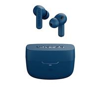 Urbanista Atlanta Auriculares Inalámbricos con Cancelación Activa de Ruido Híbrida, Auriculares Resistentes a Salpicaduras, Multipunto Bluetooth, Estuche de Carga Inalámbrica, Azul Acero