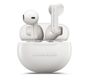 Urbanista Auriculares inalámbricos True Wireless Bluetooth 6.0, conexión multipunto, batería de 25 horas, micrófonos con cancelación de ruido, controles táctiles, resistentes al agua, auriculares