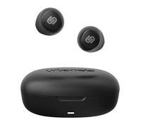 Urbanista Lisbon Wireless Earbuds, Auriculares Intrauditivos con Controles Táctiles, 27 hrs de Reproducción, Estuche de Carga, Asistente de Voz, Medianoche Negro