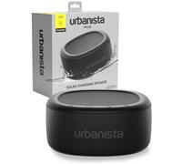 Urbanista Malibu Altavoz Bluetooth inalámbrico, altavoz alimentado por energía solar con reproducción sin fin, altavoz portátil impermeable IPX7, controles de botón, emparejamiento dual Bluetooth 5.2