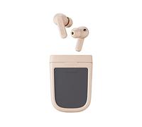 Urbanista Phoenix Auriculares Inalámbricos con Cancelación Híbridos Activa de Ruido y Energía Solar con Reproducción Infinito, Bluetooth Multipunto, Funda de Carga Autocargable, Rosa Desierto