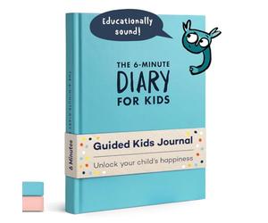 UrBestSelf 6-Minute® Kids Diary - Kids Journal 6-12 to Develop a Happy Self, Mindfulness and Positive Habits - Gratitude Journal for Girls & Boys