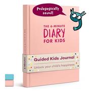 UrBestSelf 6-Minuten Diario Personal para Niños 6-13 Años (Inglés) - Diario Niña y Niño para Expresar Emociones + Cultivar Gratitud, Confianza y Diario Secreto con Afirmaciones