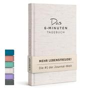 UrBestSelf 6-Minuten Tagebuch PUR für Erwachsene 2025 (Das Original) - Achtsamkeitstagebuch, Wissenschaftlich Fundiertes Journal Buch - Dankbarkeitstagebuch für Mehr Resilienz & Selbstliebe