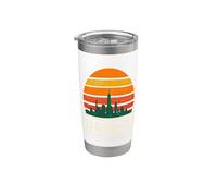 Urbex Skyline Urban Explorer vintage Vaso térmico de acero inoxidable de doble pared