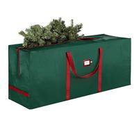 URBUNDY Bolsa de almacenamiento resistente para árbol de Navidad de 9 pies - Verde - Plástico polietileno - Bolsa de árbol de Navidad - Resistente al polvo, agua y plagas