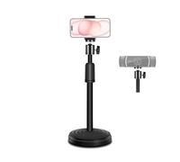 Urciwos Soporte para cámara web, soporte de cámara web de 12.6 pulgadas para escritorio, soporte ajustable para cámara web Logitech Webcam C922 C930e C920S C920 C615 C960 C920x BRIO 4K NexiGo N60