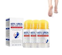 Urea Cream 60 Percent for Feet,Cracked Heel Repair Stick with Salicylic Acid,Deep Moisturizing,Soften＆Repair Dryness,Peeling & Rough Feet, Heels and Hands,40g (3)