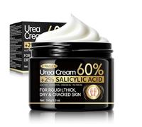 Urea Crema 60% para Pies y Manos, LAWEZX Urea Cream con Ácido Salicílico al 2%, Crema Reparadora para Piel Áspera, Seca, Gruesa y Agrietada, Hidratación Profunda, Eliminador de Callos y Suaviza, 150g