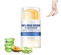 Urea Foot Balm Stick - Urea Foot Care Stick con Aloe Vera - Crema de manos Balm Stick - Hidratación intensiva para piel seca de pies y rodillas, humectante derivado de plantas con. (1 botella)