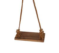 URFEDA Bebé Columpio Recién Nacido Niño Niñas Accesorios Fotografía Columpio Madera Bebés Muebles Fotos Tema Accesorios Accesorios para Estudio Foto Shooting Bebé Accesorios Café