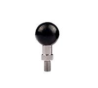 URFEDA Cabezal de bola para espejo retrovisor de motocicleta, soporte de cabeza esférica, soporte de rótula, adaptador de bola para coche eléctrico, cabezal de bola con perno roscado, cabeza de bola