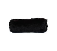 URFEDA Estuche escolar de peluche lindo bolsa de lápices, organizador de papelería para mujeres, hombres, niñas, niños, suministros escolares y de oficina, regalo de cumpleaños, negro, Taille unique