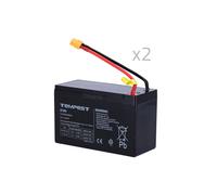 URFOG FPUBBY Batterie für TEMPEST-BAT300 URFOG - 12V / 9Ah - Spezialstecker - Einfacher Austausch - Enthält 2 Batterien