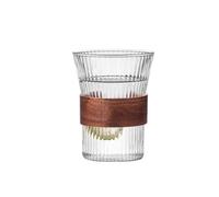 URGDWEKJY Taza de vidrio de 350 ml, taza de café para el hogar, taza de agua, taza de whisky, taza de cerveza, adecuada para el hogar, bar, té, restaurante, taza de agua