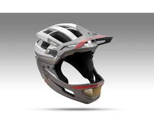 URGE Casco Sierra 15th Gringo Gris/Blanco L/XL