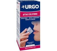 Urgo - Aftas Colutorio Líquido - Tratamiento de aftas, llagas y pequeñas heridas bucales - Frasco de 150 ml con tapón dosificador