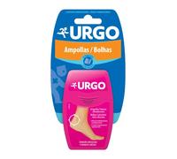 Urgo - Ampollas Talones Ultradiscreto - Apósitos hidrocoloide con efecto segunda piel - Caja con 5 apósitos