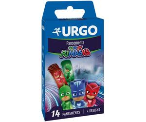 URGO Apósitos de pijamask - Protección de heridas superficiales - 4 modelos - 14 apósitos