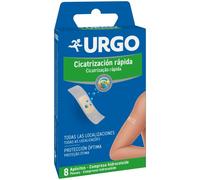 Urgo - Cicatrización Rápida - Todas las localizaciones - Tecnología hidrocoloide - Caja con 8 apósitos