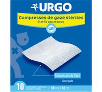 Urgo Compresses Stériles 10cm x 10cm 2x10uds