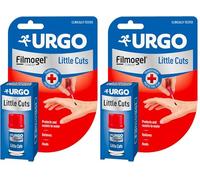Urgo - Filmogel Pequeños cortes - Tratamiento de pequeñas heridas superficiales - Frasco de 3,25 ml (Paquete de 2)