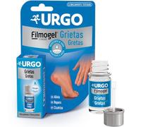 Urgo Grietas Filmogel - Tratamiento de grietas en manos y pies - 3,25ml | Alivia el dolor, favorece la cicatrización y previene la reapertura de la grieta. Frasco de 3,25 ml con espátula incorporada.