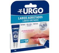 Urgo Labios Agrietados Filmogel - Rellena la grieta al instante, acción reparadora y calmante - Stick de 7 ml