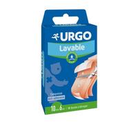 Urgo - Cinta para cortar - Lavable - Compresa antiadherente - 10 cm x 6 cm