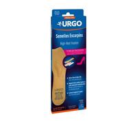 Urgo Plantillas tacón alto adhesivas ultrafinas y discretas Talla 36-38 2 uds