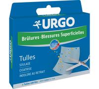 Urgo Quemaduras y Heridas Superficiales Tules 5x5cm 6uds