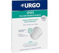 Urgo - Spots - Parche hidrocoloide Micro-needling - Pieles con tendencia acneica - 9 parches discretos