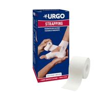 Urgo - Strapping - Banda elástica adhesiva - Contención/fijación de apósitos - 1 banda de 2,5 x 10 cm