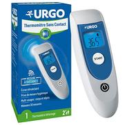 Urgo - Termómetro sin contacto - Tecnología infrarroja - Multiusos Cuerpo y Objetos - Pantalla retroiluminada - Alerta de sonido de fiebre - a partir de 2 años