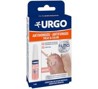 Urgo Filmogel Treat & Color Nude – Tratamiento anti-hongos uñas 2 en 1, 4 ml