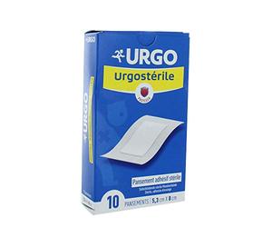 Urgo Urgostérile Pansement Adhésif Stérile 5.3cm x 8cm 10 Uni.