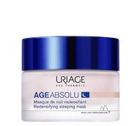 URIAGE AGE ABSOLU Mascarilla de noche reafirmante con Retinol, Ácido Hialurónico y Manteca de Karité - Booster Procolágeno X6 - Reduce visiblemente arrugas - Textura fresca y ultra cómoda