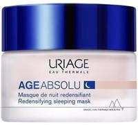 URIAGE AGE ABSOLU Mascarilla de noche reafirmante con Retinol, Ácido Hialurónico y Manteca de Karité - Booster Procolágeno X6 - Reduce visiblemente arrugas - Textura fresca y ultra cómoda