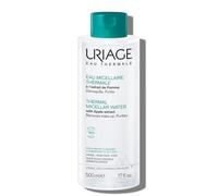 Uriage Agua Micelar Termal para Pieles Mixtas a grasas- Rostro y Ojos - 3 en 1: Limpia, Desmaquilla y Purifica - Sin aclarado - Aroma Afrutado y Floral - 96% Ingredientes de Origen Natural - 250ml
