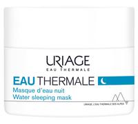 URIAGE EAU THERMALE Mascarilla hidratante de noche con ÁCIDO HIALURÓNICO Y EDELWEISS I Piel renovada como después de 8 horas de sueño. Mascarilla en textura gel sedosa I Aroma floral I Sin parabenos.