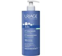 Uriage Baby 1ère Crema espumosa y limpiadora, Higiene y baño del bebé 500mL