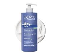 Uriage Baby Loción Hidratante Diaria con Edelweiss bio y Manteca de Karité - Nutre, Hidrata y Protege la Piel - No grasa - Delicadamente Perfumada - 97% Ingredientes de Origen Natural - 500ml