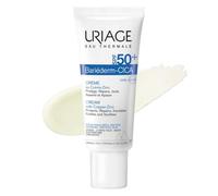 Uriage Bariderm-Cica Crema Multiusos con Protector Solar SPF50+. Crema Facial de Día con Cobre-Zinc - Previene la Formación de Marcas en la Piel - Cicatrices, Tatuajes, Láser - Sin Fragancia - 40ml